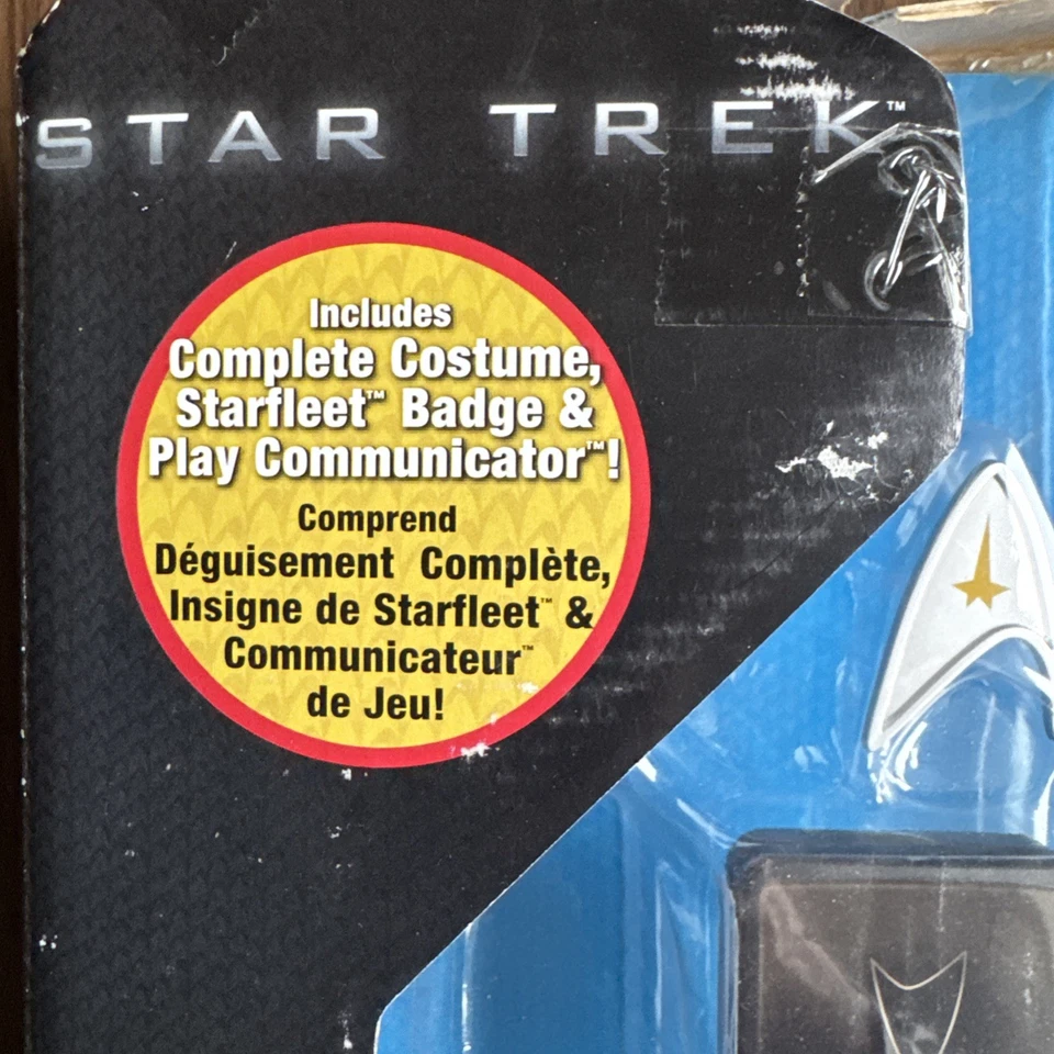 Rubies Star Trek Captain Kirk Fancy Dress Action Set Boys Age 4+ Trekky Cosplay - Image 3 of 4