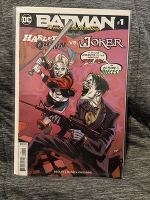 BATMAN HARLEY QUINN vs JOKER #1 (2018) PRELUDE TO THE WEDDING ~ NM