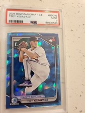2024 BOWMAN DRAFT SAPPHIRE YESAVAGE #BDC92 MINT PSA 9 BLUEJAYS!
