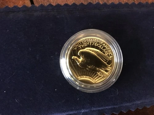 2009 $20 ULTRA HIGH RELIEF DOUBLE EAGLE GOLD COIN, MINT Cond., BOX, COA & BOOK