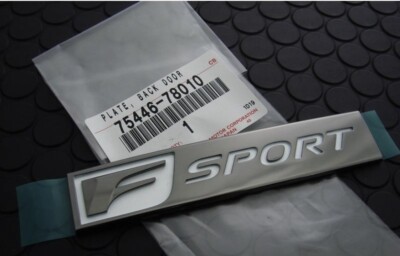 Lexus F Sport Emblem 75446-78010 OEM LEXUS NX200t NX300 NX300h