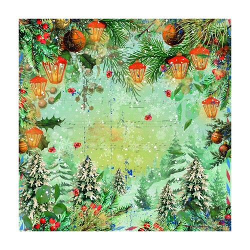 Crafters Companion - Almohadilla de papel Christmas by Candlelight Collection 12" x 12" - Imagen 14 de 24