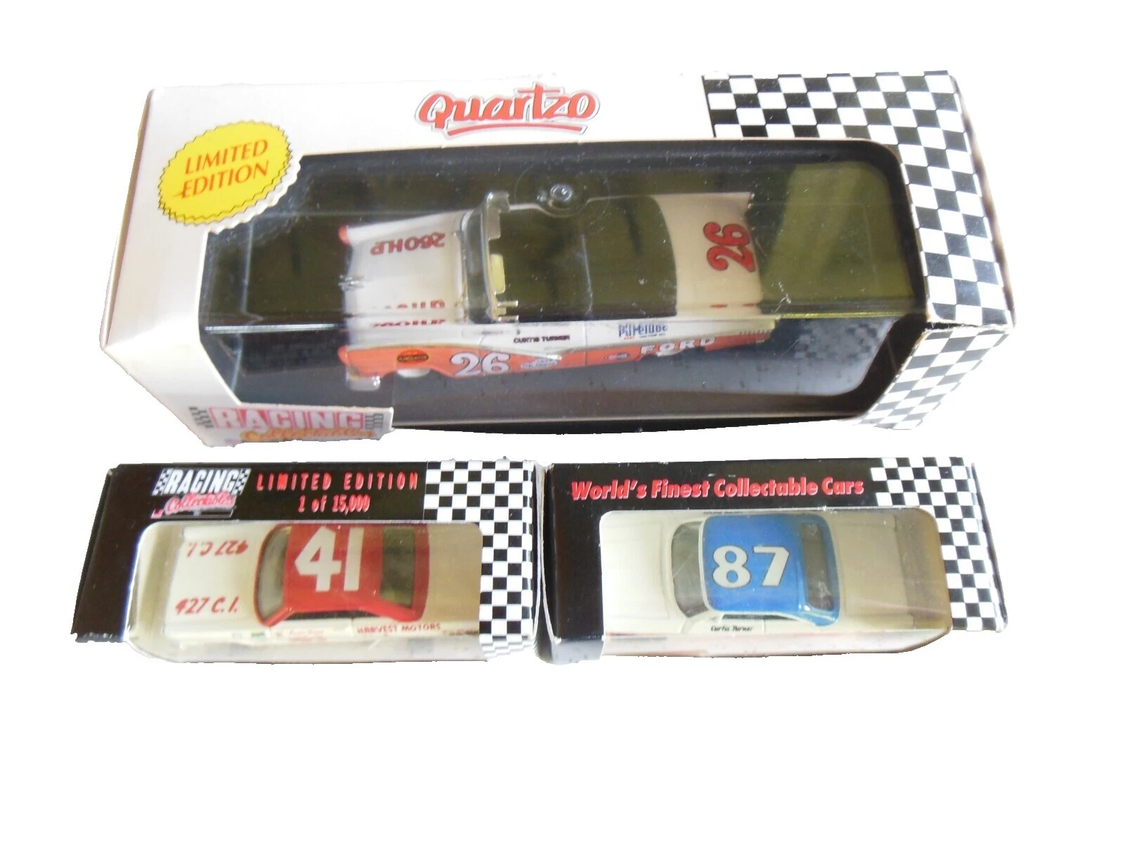 Quartzo 1:43 autos de carrera diecast