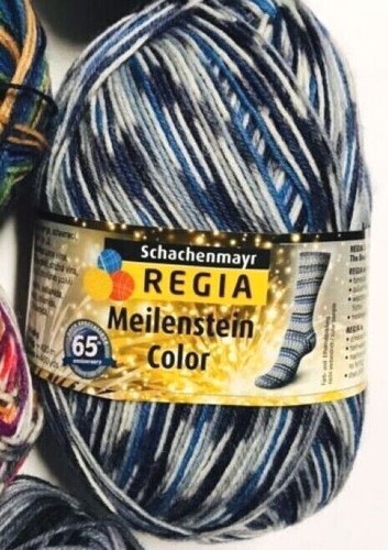 NEW! MANY COLORS & STYLES 100gr Skein 459yd Regia COLOR SOCK & SHAWL Fngrg Yarn - Picture 7 of 23