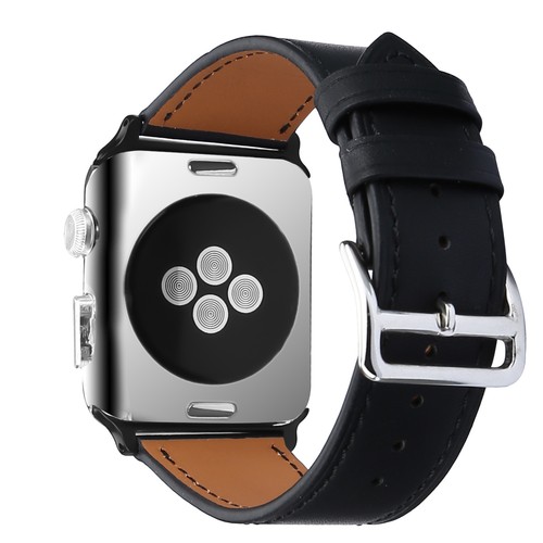 Correa de pulsera de repuesto de cuero genuino para Apple Watch Series 765432 - Imagen 13 de 19