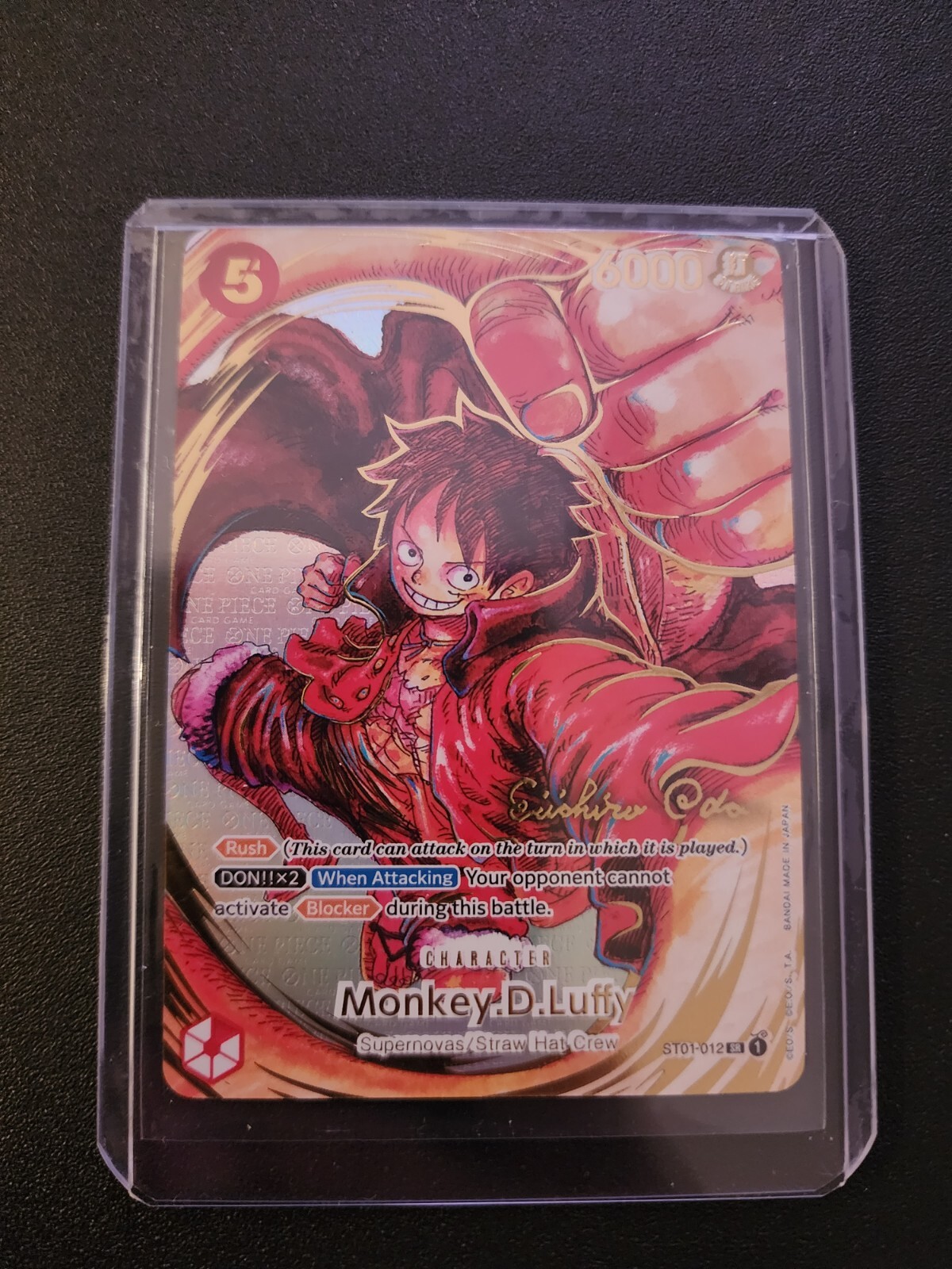 I Pulled It! The Oda Signed Luffy One Piece Card – PPOX