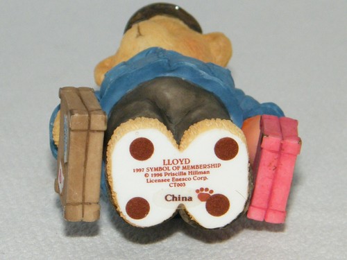 New Vintage Cherished Teddies '97 Lloyd Railway Conductor - MemBEARship Figurine - Picture 12 of 12
