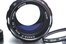 Nikkor Camera Lenses 105mm Focal f/2.5 Maximum Aperture for Nikkor Camera Lenses 105mm Focal f/2.5 Maximum Aperture for