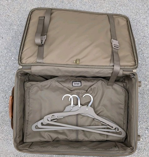 Vintage Hartmann Rolling Luggage Carry on Suitcase w/Garment Bag + Hangers 21" - Picture 15 of 24