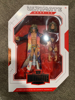Mattel WWE Ultimate Edition Series 1 Ultimate Warrior MOC Halloween Havoc WCW