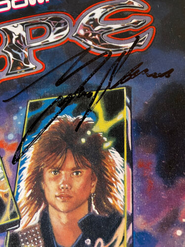 12" LP EUROPE "THE FINAL COUNTDOWN" SIGNED ALL MEMBER ORG 1986 ALTERNATIVE COVER - Foto 10 di 10