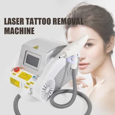 Q Switched ND Yag Laser Tattoo Removal Machine Eyebrow Pigment Remove Freckle US