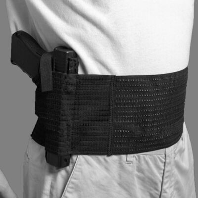 Belly Band Holster for Concealed Carry Elastic Breathable Waistband Gun Holster