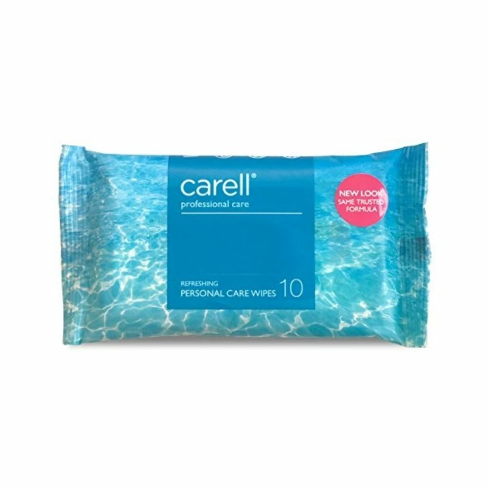 Body Cleansing Wipes Carell Professional Refreshing Personal Care Pack Of 10