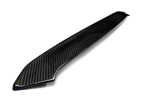 For Hyundai Veloster Front Hood Lip Stick on Type Carbon fiber - Picture 3 of 6