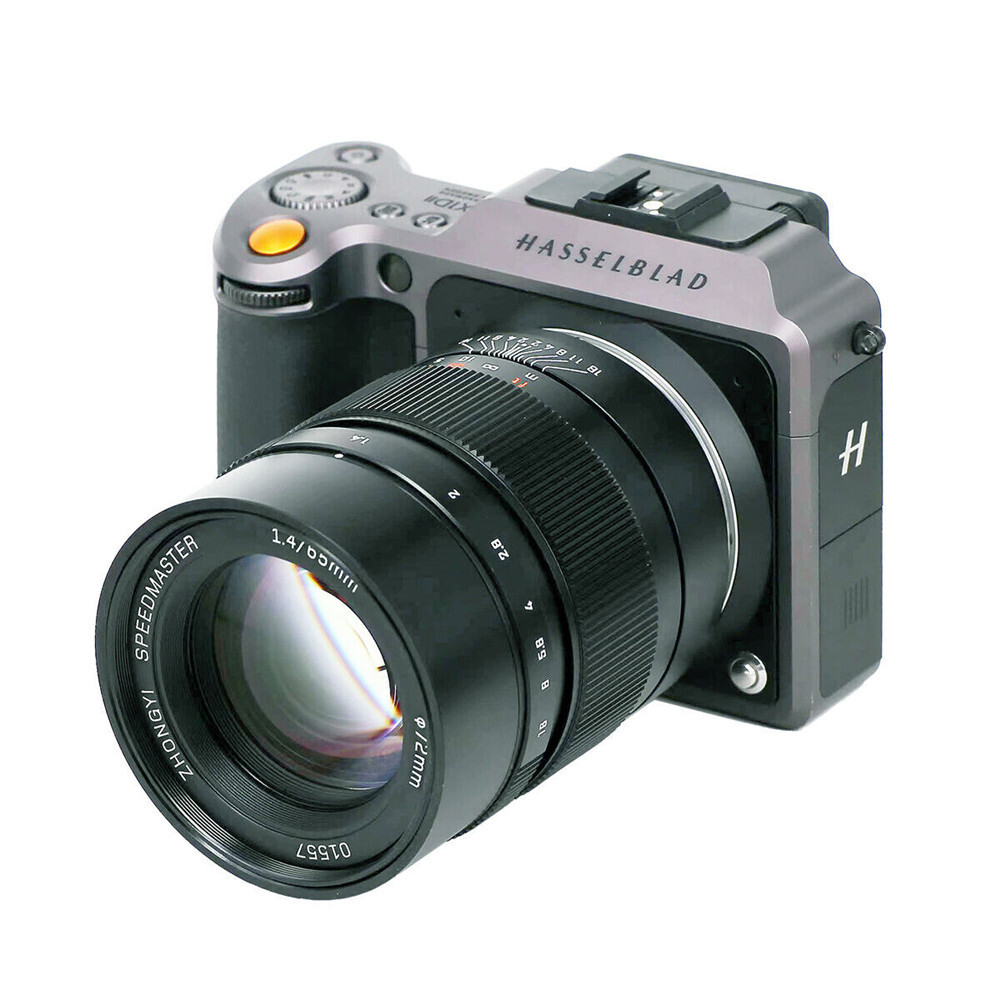 Zhongyi Mitakon Speedmaster 65mm F1.4 Lens for Hasselblad X1D 50C