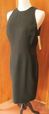 Vintage Jones Wear Goth Jackie O' Cocktail Party/Little Black Dress w/Tags S6