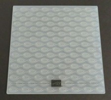 Stampin' Up BEADS  BAUBLES Embossing Folder Rain Drops Background 149713 Retire