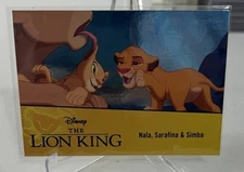 2020 Upper Deck Disney Lion King Silver Nala Sarafina & Simba #44