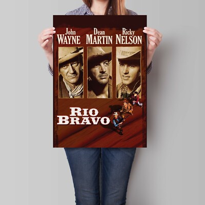 Rio Bravo Filmposter John Wayne Dean Martin