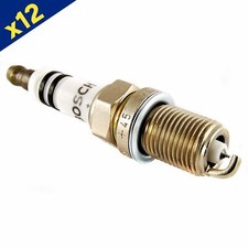 Platinum Spark Plugs x12 FR8DPP33+ Ignition Electrical - Bosch 0242 230 500