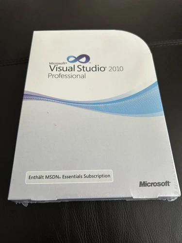 Microsoft Visual Studio Professional 2010 Deutsch mit MwSt-Rechnung, OVP