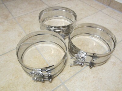 3 Statik Klemmband Schiedel ICS Edelstahlschornstein neu DN 180 AM 230 Zickwolff