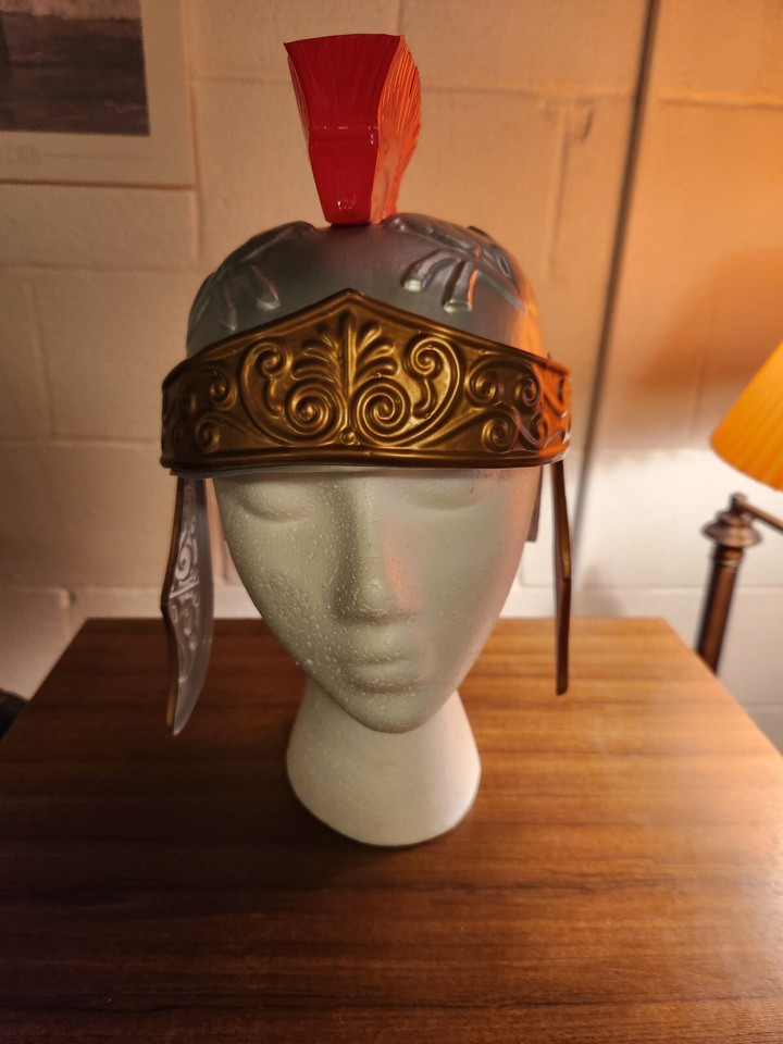 Hercules/Roman Soldier Costume w/Tunic, Body Armor w/Cape, Helmet and