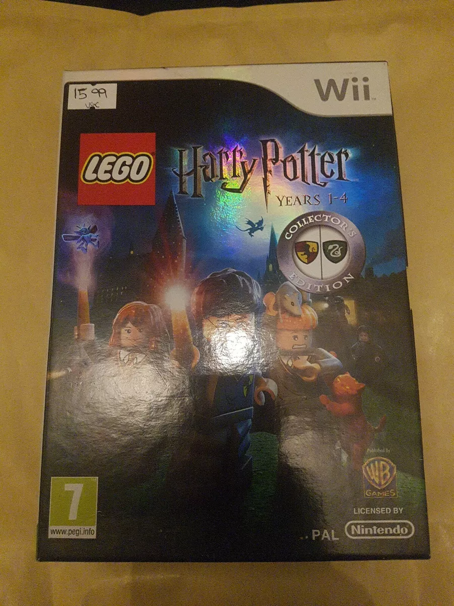 Lego harry potter years 1 4 Collectors Edition Wii Game Vgc eBay