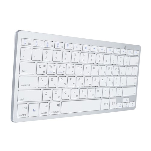 BT Keyboard Bilingual Super Slim Scissor Switch Wireless Keyboard For PC Lap New - Picture 3 of 21