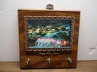 Niagara Falls Wooden Key Organizer Vintage Wall Hanging Souvenir Collectible