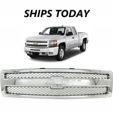 NEW Chrome Grille For 2007-2013 Chevrolet Silverado 1500