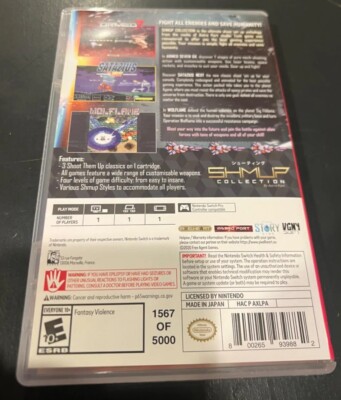 Shmup Collection Nintendo Switch Game. Tested | eBay
