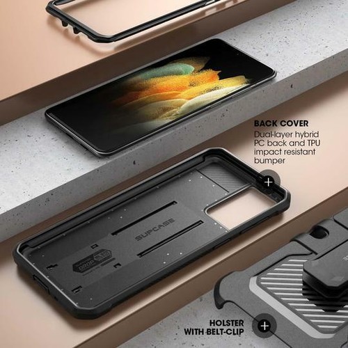 Étui S21 PLUS ULTRA SUPCASE UBPRO 360 robuste housse de béquille pour Samsung Galaxy - Photo 34 sur 34