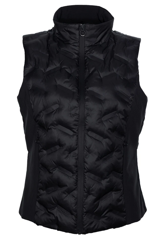 s Oliver Steppweste Weste Damen Gefüttert Outdoorweste Schwarz Regular Fit - Bild 1 von 1