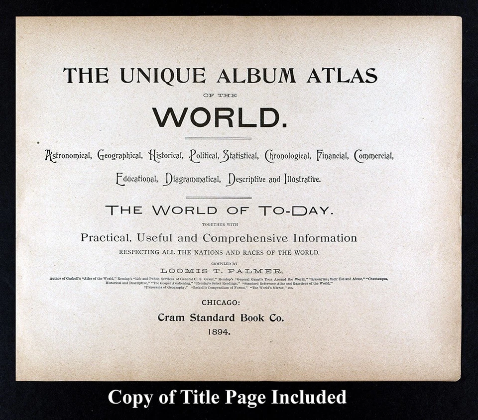 Mapa Cram Canadá Nuevo Brunswick Nueva Escocia Isla del Príncipe Eduardo Halifax 1894 Foto 4 de 4
