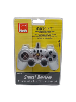 Strike 2 Gamepad Controller Speed Link Macro Kit | Playstation 2  PS2 | NEU OVP
