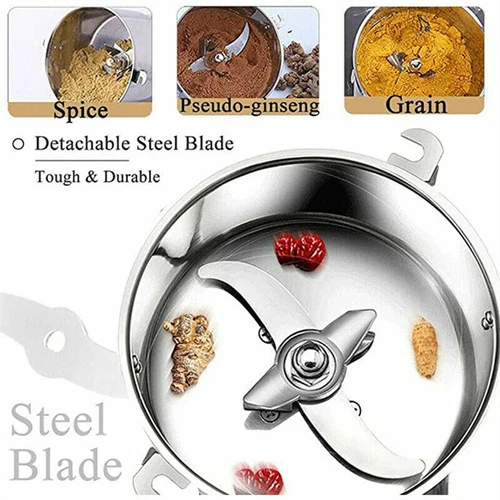 800G Electric Dry Food Grinder Machine Grains Spices Hebals Mill Cereal Grinding - Picture 9 of 13