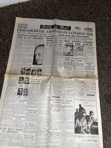 WK 2 ,,TAGESPOST ,,ZEITSCHRIFT - Januar 17,,1944