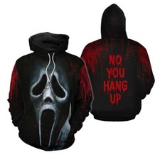 Print Ghost Face 3D Hoodies, Scary Movie 3D HOODIE HALLOWEEN GIFT CHRISTMAS GIFT