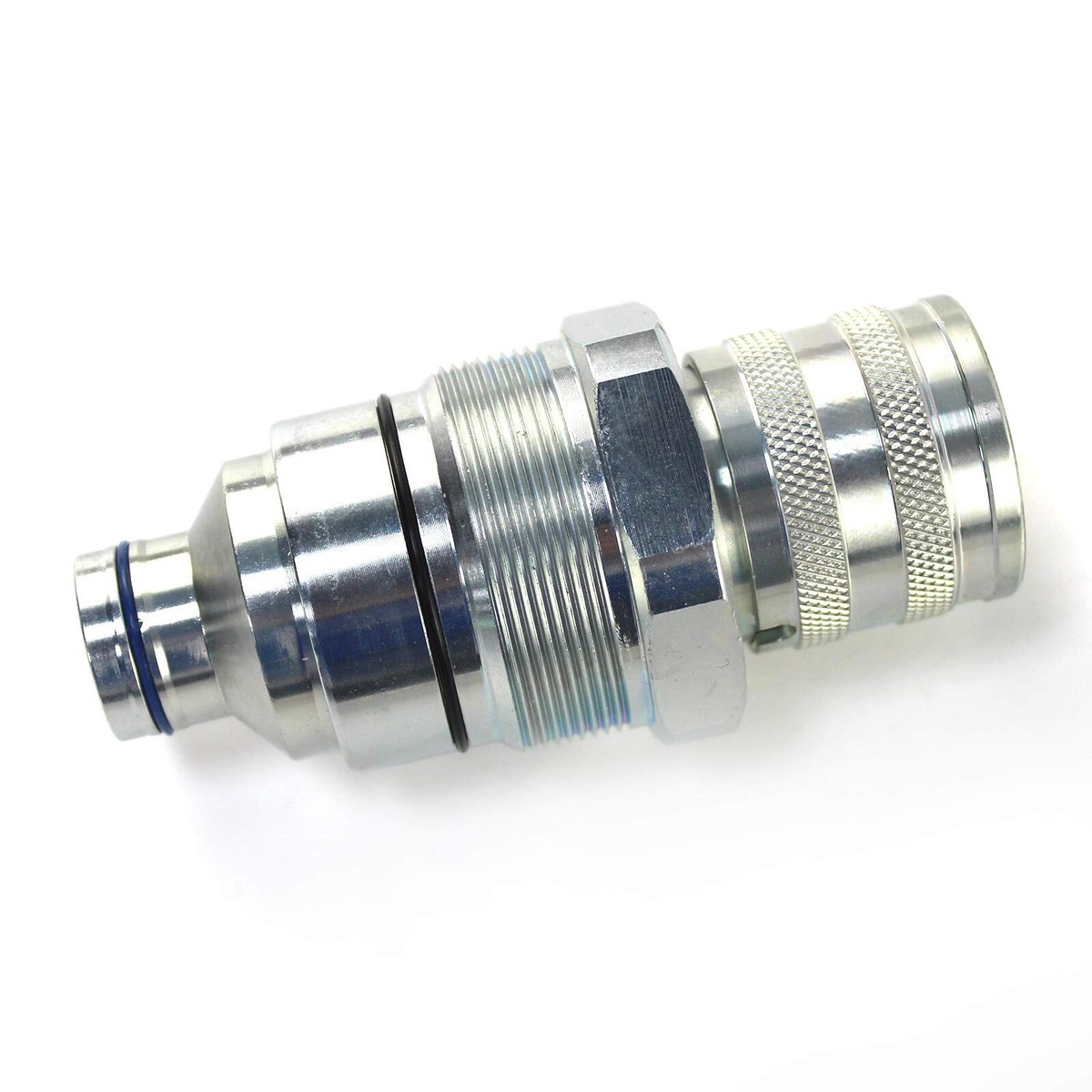 1/2" Female Flat Face Hydraulic Coupler – Replacement For 7246802, Compatible With Skid Steer Loader Models 4FH08F & T40647