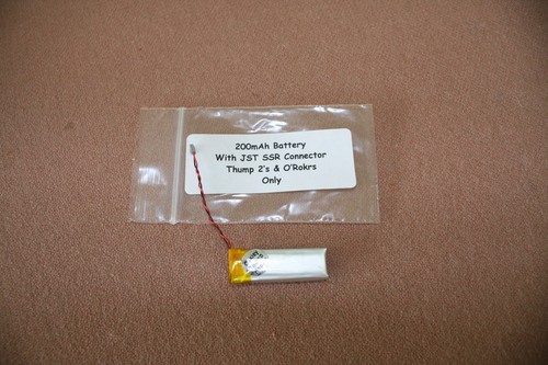 Oakley O Rokr / Thump 2 NUR - 200mAh Ersatzakku mit SSR-Anschluss - Bild 1 von 3
