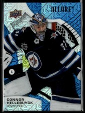 2021-22 Upper Deck Allure Blue Line Connor Hellebuyck 23/35 #87