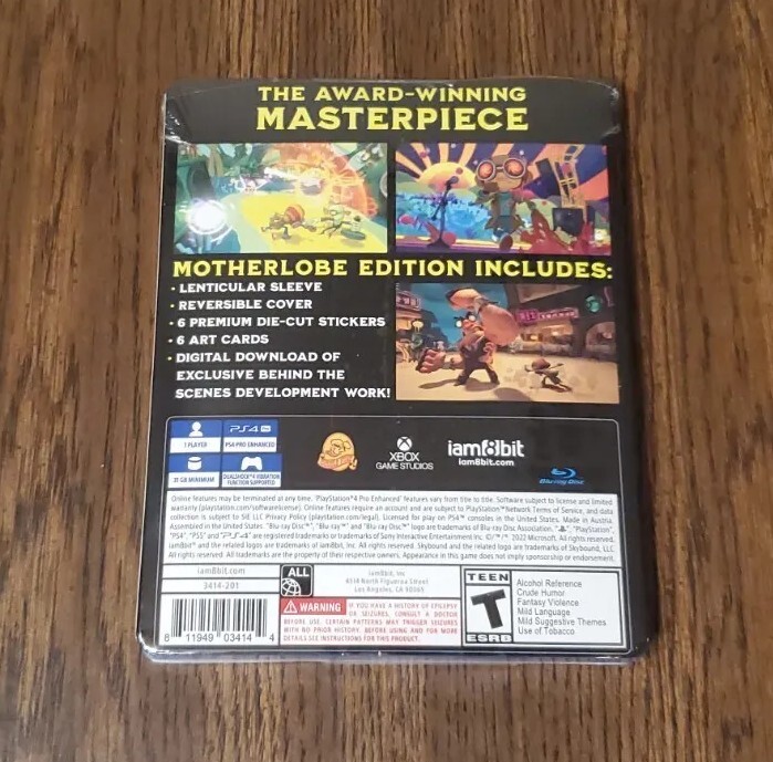 NEW** Psychonauts 2 Motherlobe Edition - PlayStation 4 (PS4