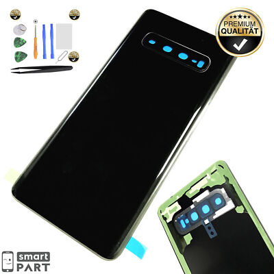 Ersatz Backcover Akkudeckel Für Samsung Galaxy S10|S10+Plus|S10e Schwarz Black