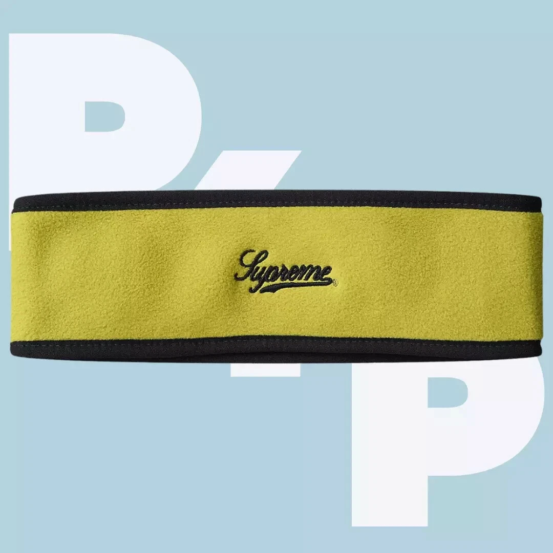 Bandeau logo Supreme Polartec