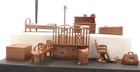 Marx Reissue Untouchables and Western Furniture 11 Pieces Ten Different