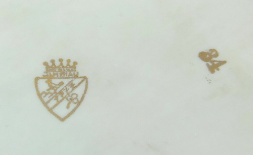 SERVICE A CAFE MINIATURE PORCELAINE DE SAXE de 1931 JLMENAU / maison de poupée - Photo 8/9
