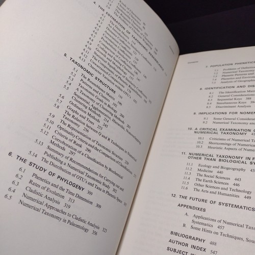 Numerical Taxonomy by Peter Sneath -1973 Hardcover - Picture 9 of 14