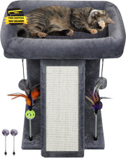 Cat Tree Tower with Cat Scratching Post for Indoor Cats, Activity Centre Climbin